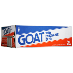 Goat Lager 24pk Cans
