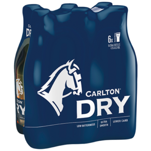 Carlton Dry 6pk Cans & Stubbies