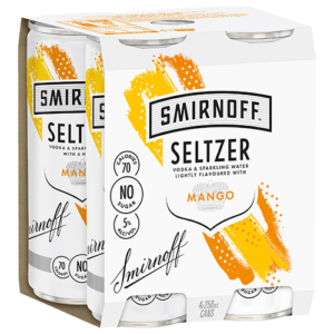 Smirnoff Seltzer 4pk Varieties