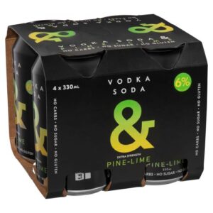 Ampersand Vodka & 6% 4pk Varieties