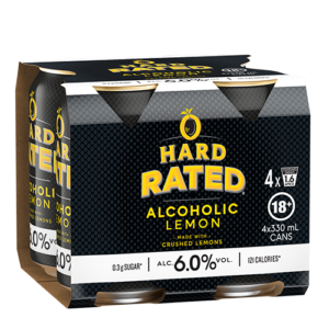 Hard Rated 6% Lemon 4pk Cans
