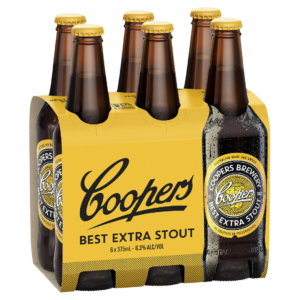 Coopers Stout 6pk Stubbies