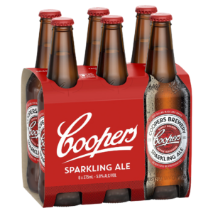 Coopers Sparkling Ale 6pk Stubbies