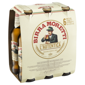 Birra Moretti 6pk Stubbies